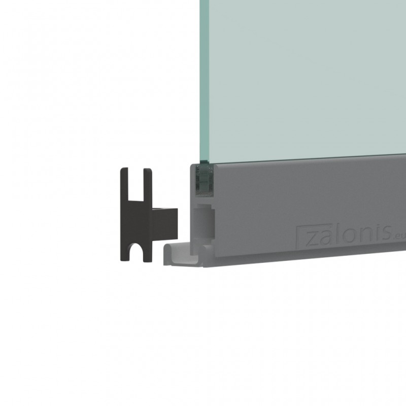 H GLASS CAP / GRAY